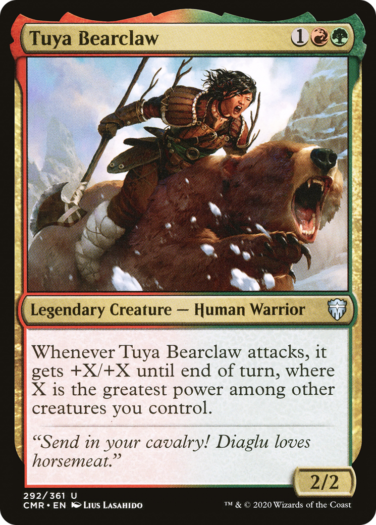 Tuya Bearclaw (CMR-292) - Commander Legends - Premium MTG Single from Wizards of the Coast - Just $0.08! Shop now at Game Crave Tournament Store