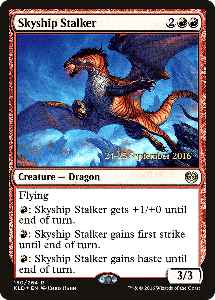 Skyship Stalker (PKLD-130S) - Kaladesh Promos Foil - Premium MTG Single from Wizards of the Coast - Just $0.17! Shop now at Game Crave Tournament Store