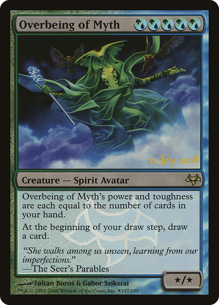 Overbeing of Myth (PEVE-157★) - Eventide Promos Foil - Premium MTG Single from Wizards of the Coast - Just $0.66! Shop now at Game Crave Tournament Store