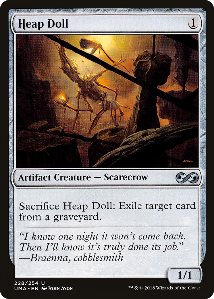 Heap Doll (UMA-228) - Ultimate Masters Foil - Premium MTG Single from Wizards of the Coast - Just $0.14! Shop now at Game Crave Tournament Store
