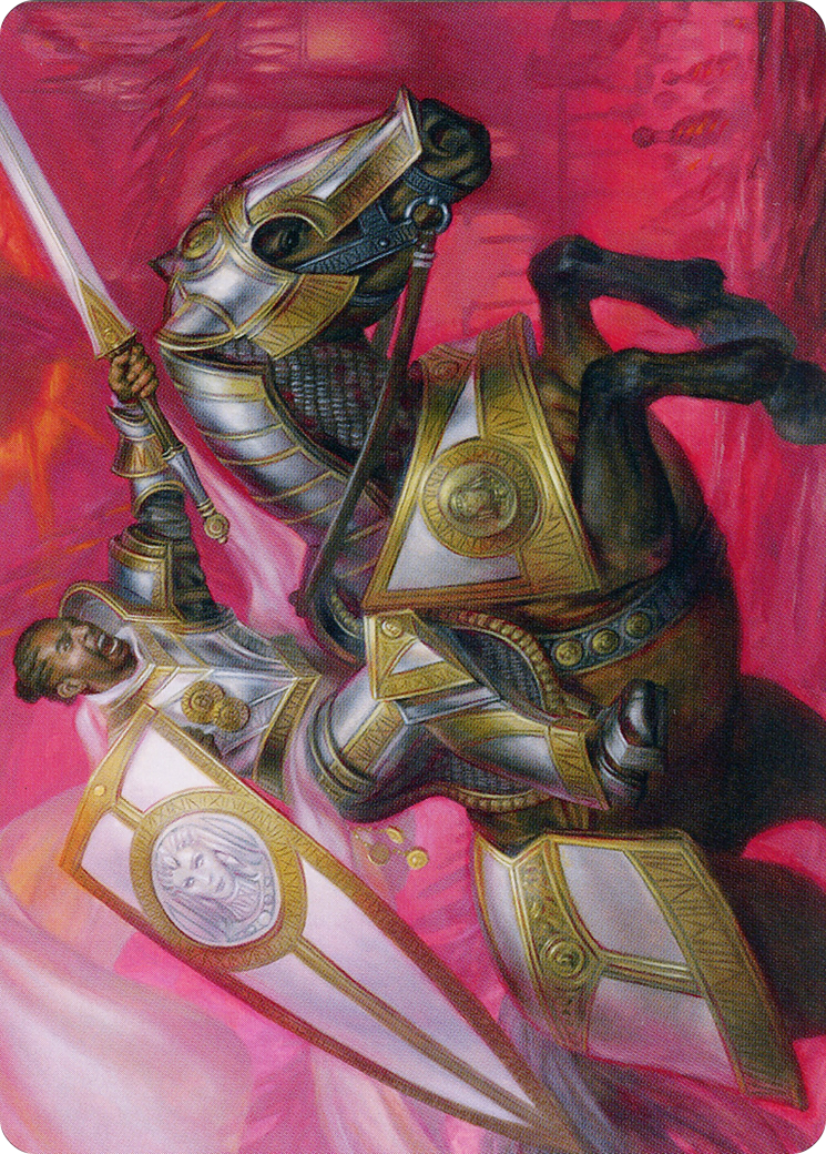 Sigiled Sentinel // Sigiled Sentinel (AMOM-009) - March of the Machine Art Series (Borderless) Foil - Premium MTG Single from Wizards of the Coast - Just $0! Shop now at Game Crave Tournament Store