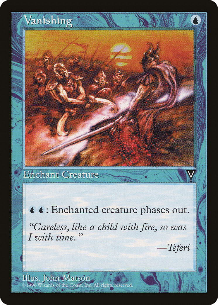Vanishing (VIS-048) - Visions - Premium MTG Single from Wizards of the Coast - Just $0.13! Shop now at Game Crave Tournament Store