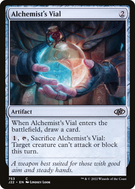Alchemist's Vial (J22-753) - Jumpstart 2022 - Premium MTG Single from Wizards of the Coast - Just $0.08! Shop now at Game Crave Tournament Store