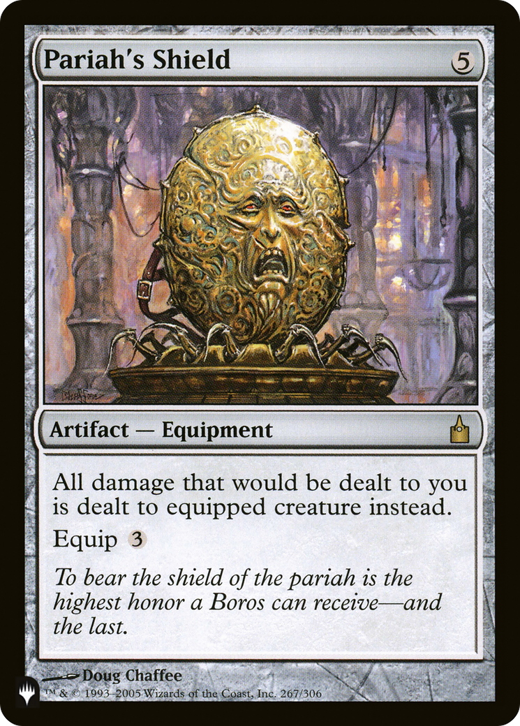 Pariah's Shield (PLIST-809) - The List - Premium MTG Single from Wizards of the Coast - Just $0.25! Shop now at Game Crave Tournament Store