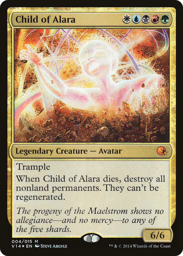 Child of Alara (V14-004) - From the Vault: Annihilation Foil - Premium MTG Single from Wizards of the Coast - Just $0.85! Shop now at Game Crave Tournament Store