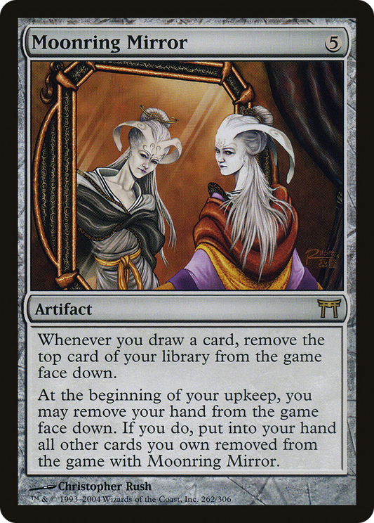 Moonring Mirror (CHK-262) - Champions of Kamigawa - Premium MTG Single from Wizards of the Coast - Just $0.35! Shop now at Game Crave Tournament Store