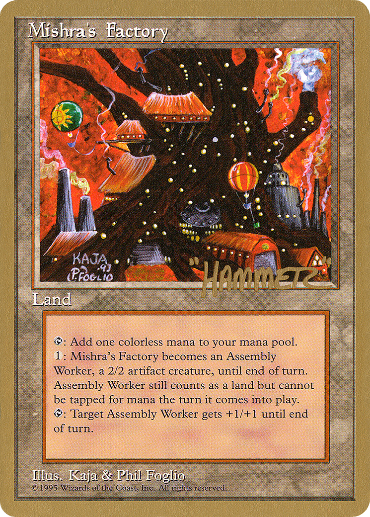 Mishra's Factory (PTC-SHR361) - Pro Tour Collector Set - Premium MTG Single from Wizards of the Coast - Just $1.33! Shop now at Game Crave Tournament Store