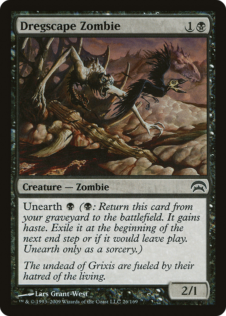 Dregscape Zombie (HOP-026) - Planechase - Premium MTG Single from Wizards of the Coast - Just $0.08! Shop now at Game Crave Tournament Store