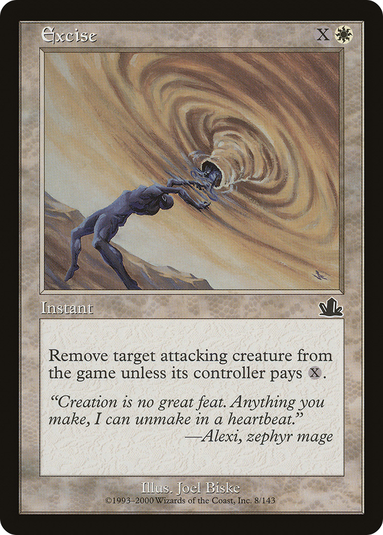 Excise (PCY-008) - Prophecy Foil - Premium MTG Single from Wizards of the Coast - Just $0.79! Shop now at Game Crave Tournament Store