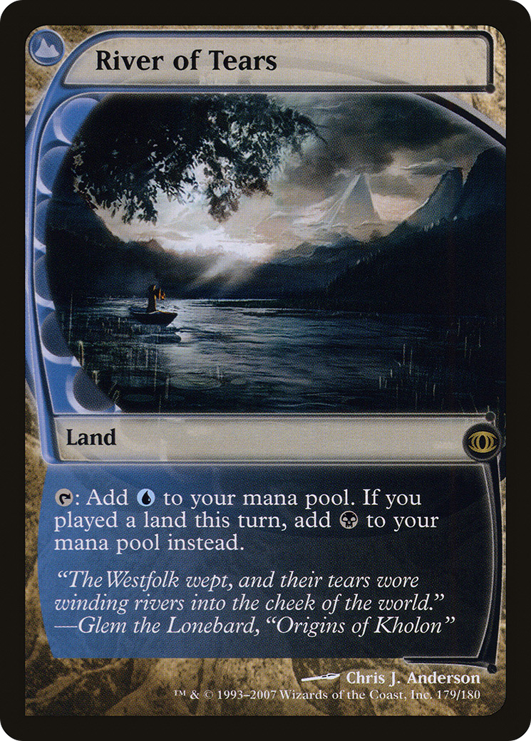 River of Tears (FUT-179) - Future Sight - Premium MTG Single from Wizards of the Coast - Just $0.49! Shop now at Game Crave Tournament Store