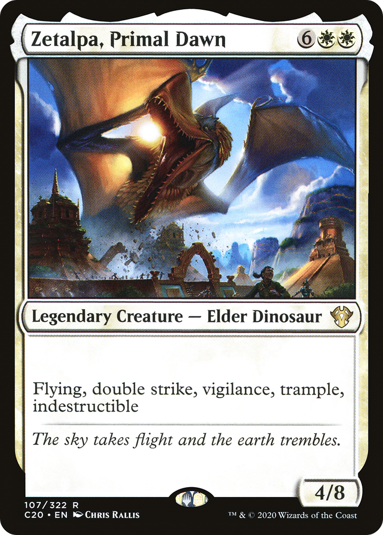 Zetalpa, Primal Dawn (C20-107) - Commander 2020 - Premium MTG Single from Wizards of the Coast - Just $0.08! Shop now at Game Crave Tournament Store