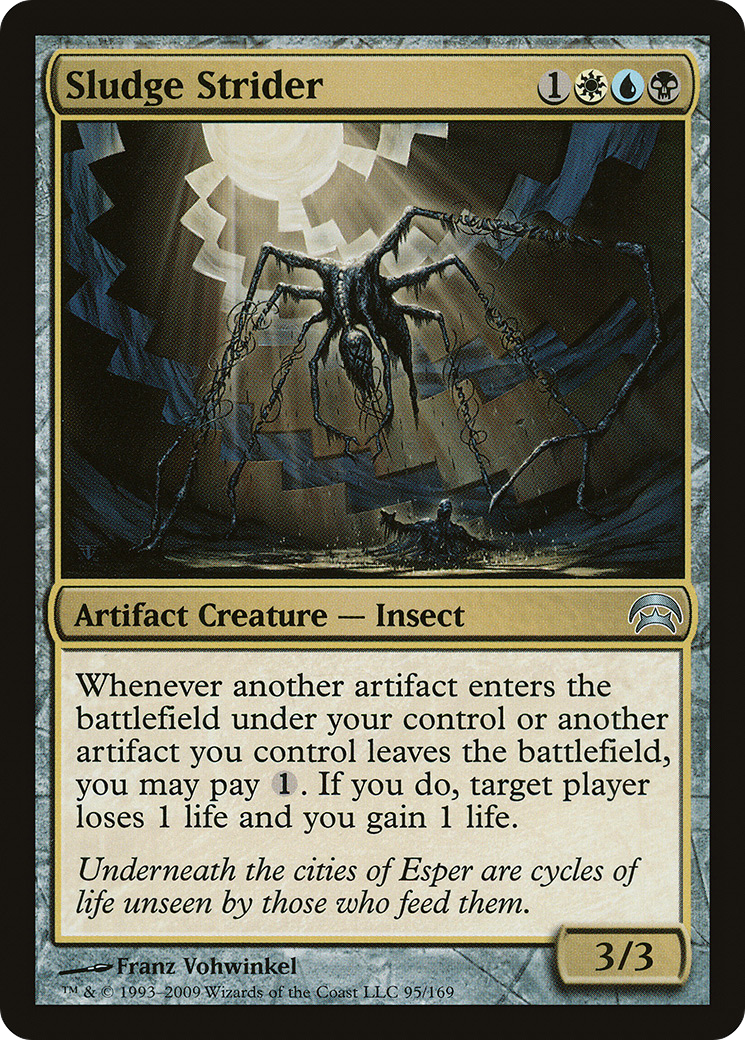 Sludge Strider (HOP-095) - Planechase - Premium MTG Single from Wizards of the Coast - Just $0.08! Shop now at Game Crave Tournament Store
