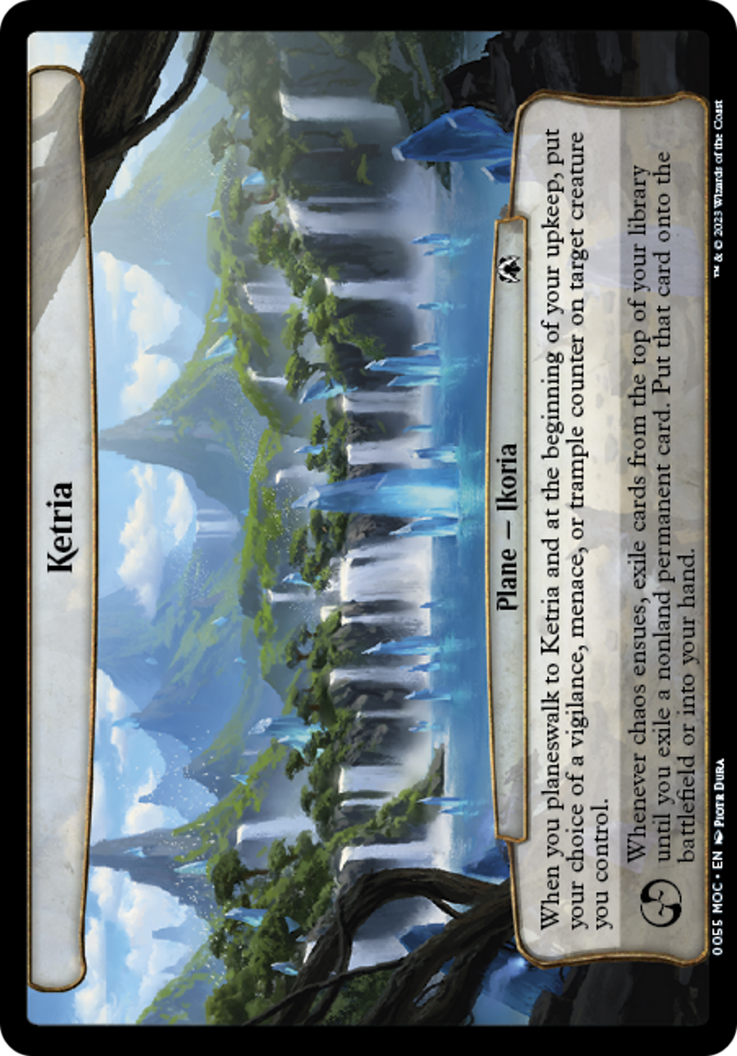 Ketria (MOC-055) - March of the Machine Commander - Premium MTG Single from Wizards of the Coast - Just $0.68! Shop now at Game Crave Tournament Store