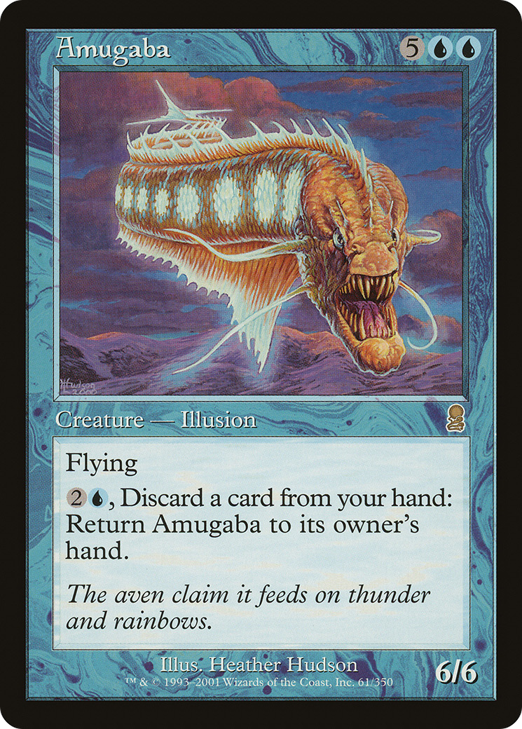 Amugaba (ODY-061) - Odyssey - Premium MTG Single from Wizards of the Coast - Just $0.08! Shop now at Game Crave Tournament Store