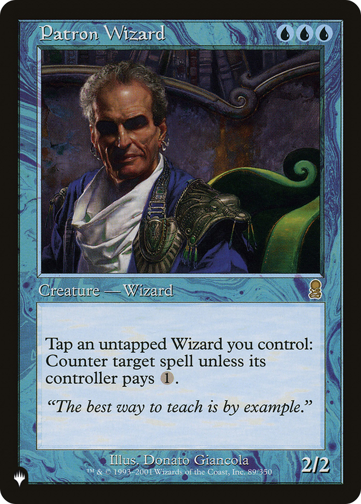 Patron Wizard (PLIST-072) - The List - Premium MTG Single from Wizards of the Coast - Just $3.42! Shop now at Game Crave Tournament Store