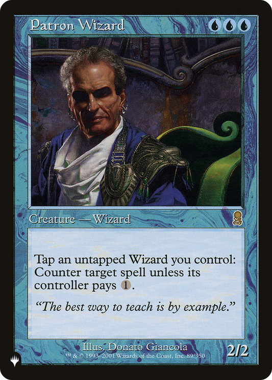 Patron Wizard (PLIST-072) - The List - Premium MTG Single from Wizards of the Coast - Just $3.42! Shop now at Game Crave Tournament Store