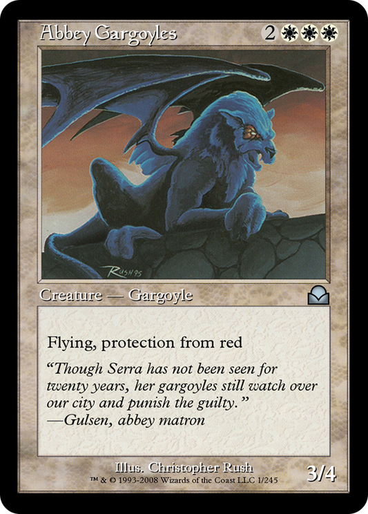 Abbey Gargoyles (ME2-001) - Masters Edition II - Premium MTG Single from Wizards of the Coast - Just $0! Shop now at Game Crave Tournament Store