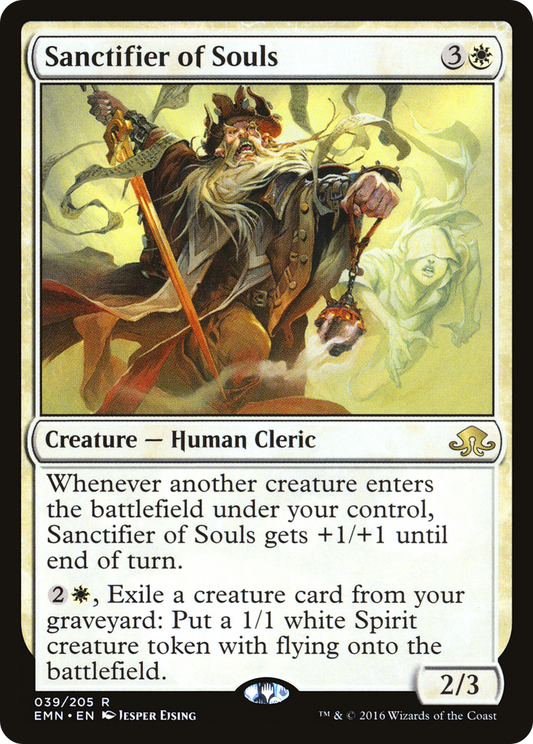 Sanctifier of Souls (EMN-039) - Eldritch Moon - Premium MTG Single from Wizards of the Coast - Just $0.25! Shop now at Game Crave Tournament Store