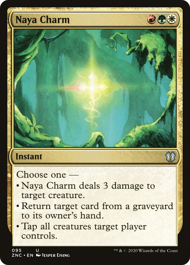 Naya Charm (ZNC-095) - Zendikar Rising Commander - Premium MTG Single from Wizards of the Coast - Just $0.08! Shop now at Game Crave Tournament Store