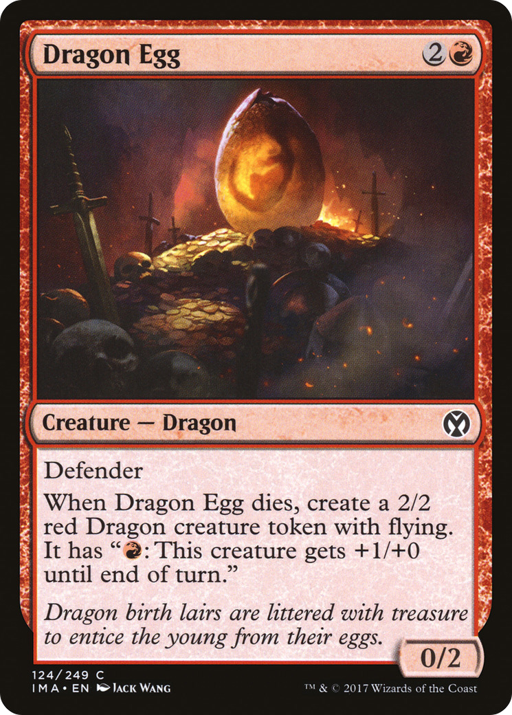 Dragon Egg (IMA-124) - Iconic Masters - Premium MTG Single from Wizards of the Coast - Just $0.08! Shop now at Game Crave Tournament Store