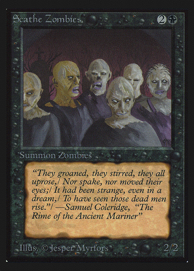 Scathe Zombies (CED-126) - Collectors' Edition - Premium MTG Single from Wizards of the Coast - Just $0.47! Shop now at Game Crave Tournament Store