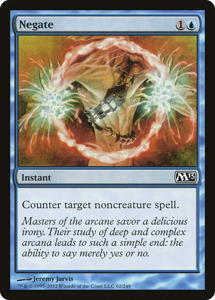 Negate (M13-062) - Magic 2013 - Premium MTG Single from Wizards of the Coast - Just $0.08! Shop now at Game Crave Tournament Store