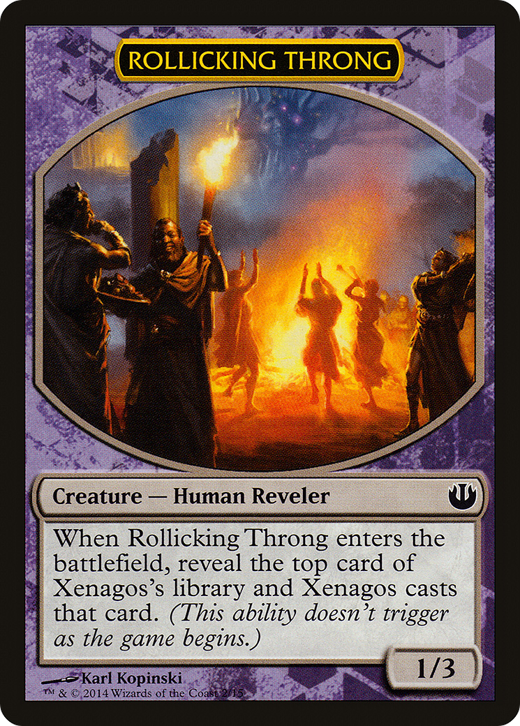 Rollicking Throng (TDAG-002) - Defeat a God - Premium MTG Single from Wizards of the Coast - Just $0! Shop now at Game Crave Tournament Store