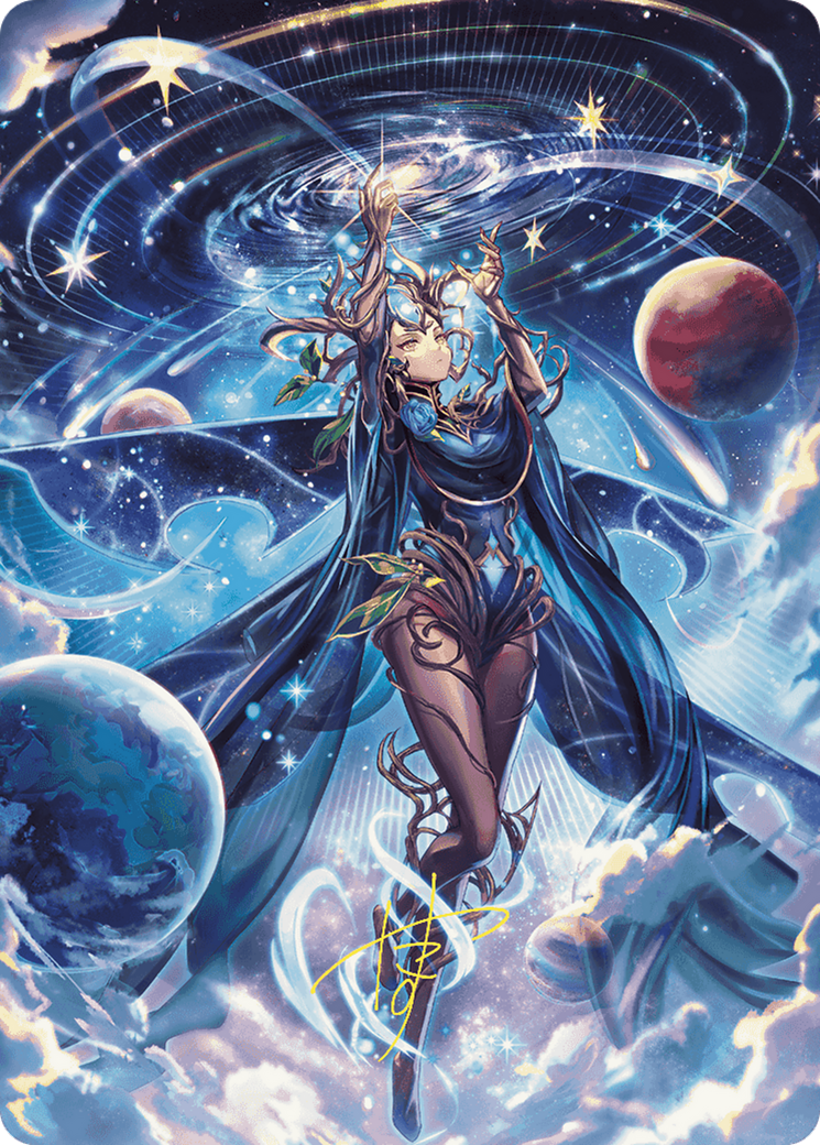 Omniscience // Omniscience (AWOE-078) - Wilds of Eldraine Art Series (Borderless) - Premium MTG Single from Wizards of the Coast - Just $0! Shop now at Game Crave Tournament Store