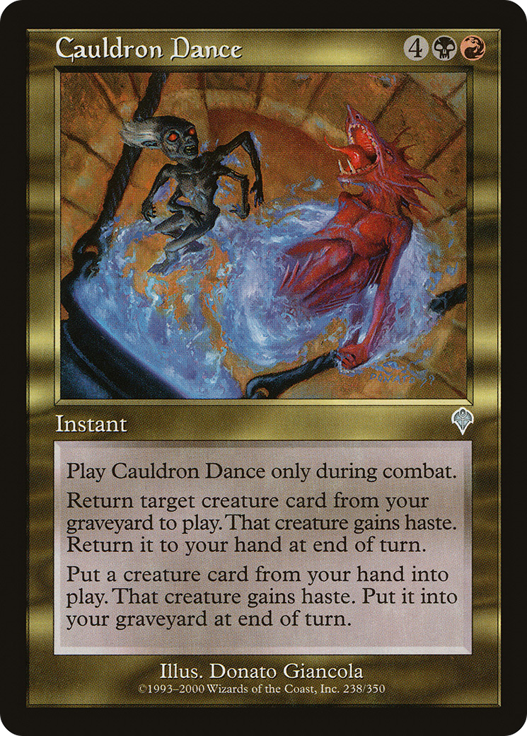 Cauldron Dance (INV-238) - Invasion - Premium MTG Single from Wizards of the Coast - Just $0.09! Shop now at Game Crave Tournament Store