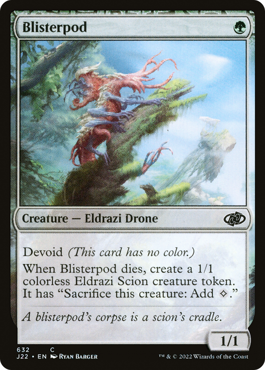 Blisterpod (J22-632) - Jumpstart 2022 - Premium MTG Single from Wizards of the Coast - Just $0.08! Shop now at Game Crave Tournament Store