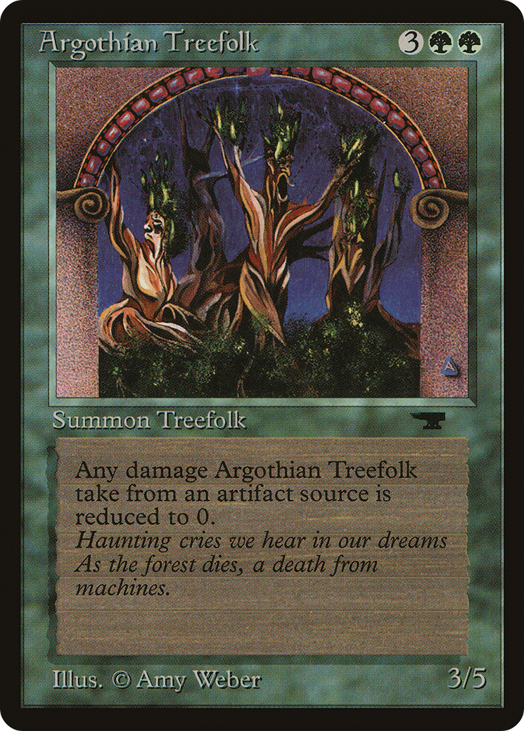 Argothian Treefolk (ATQ-030) - Antiquities - Premium MTG Single from Wizards of the Coast - Just $0.10! Shop now at Game Crave Tournament Store
