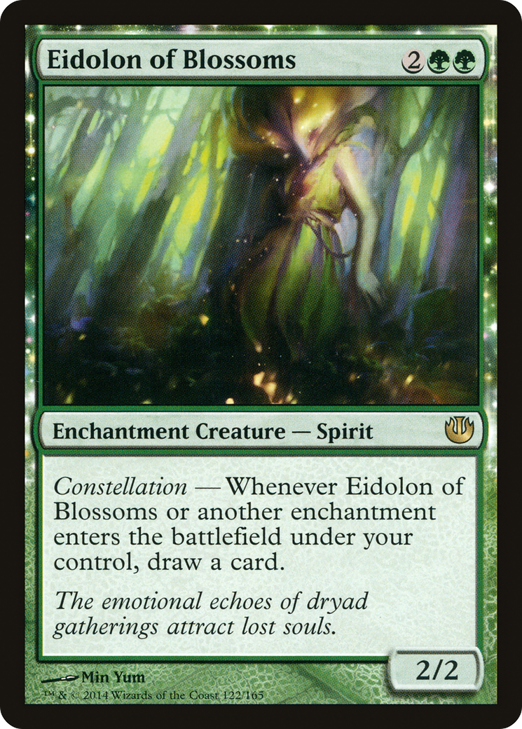 Eidolon of Blossoms (JOU-122) - Journey into Nyx: (nyxtouched) - Premium MTG Single from Wizards of the Coast - Just $0.27! Shop now at Game Crave Tournament Store