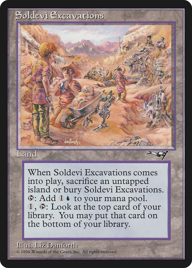 Soldevi Excavations (ALL-143) - Alliances - Premium MTG Single from Wizards of the Coast - Just $2.54! Shop now at Game Crave Tournament Store