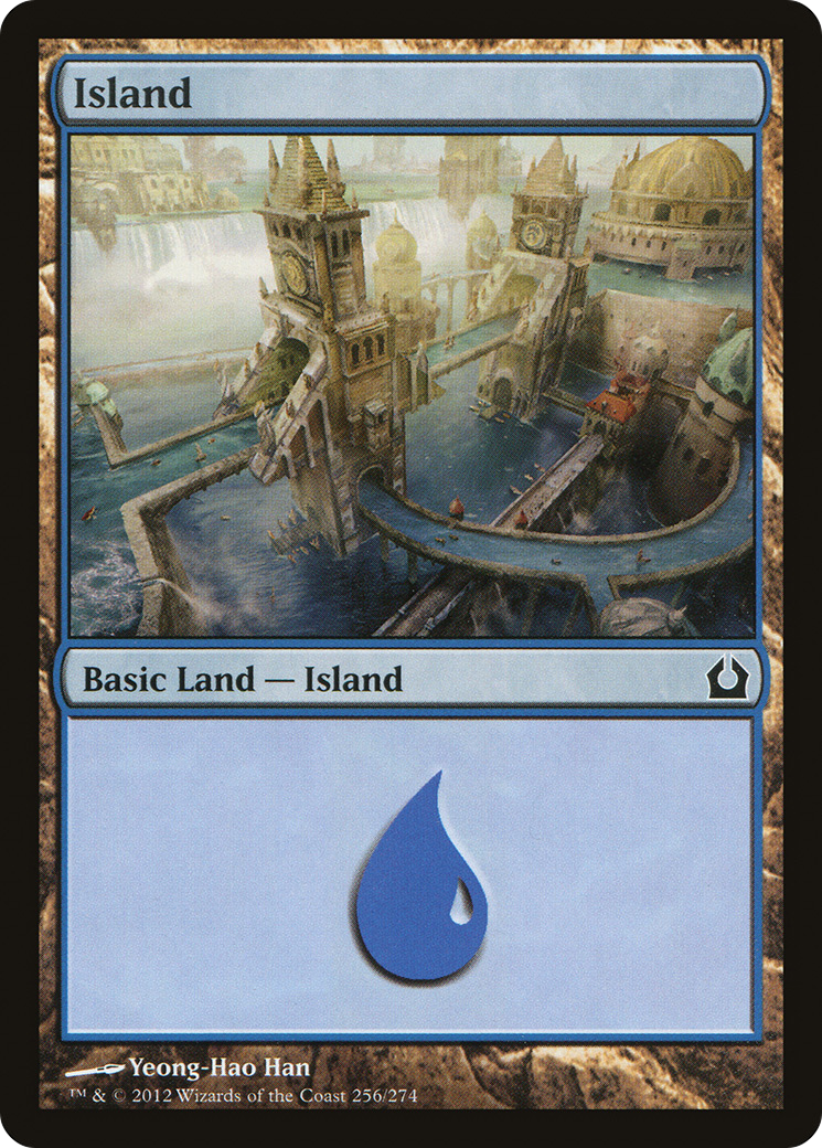 Island (RTR-256) - Return to Ravnica Foil - Premium MTG Single from Wizards of the Coast - Just $0.18! Shop now at Game Crave Tournament Store