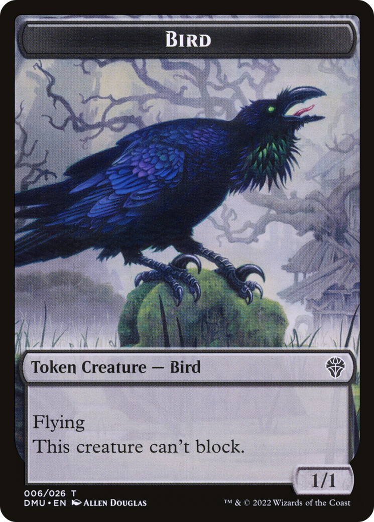 Bird (TDMU-006) - Dominaria United Tokens - Premium MTG Single from Wizards of the Coast - Just $0.16! Shop now at Game Crave Tournament Store