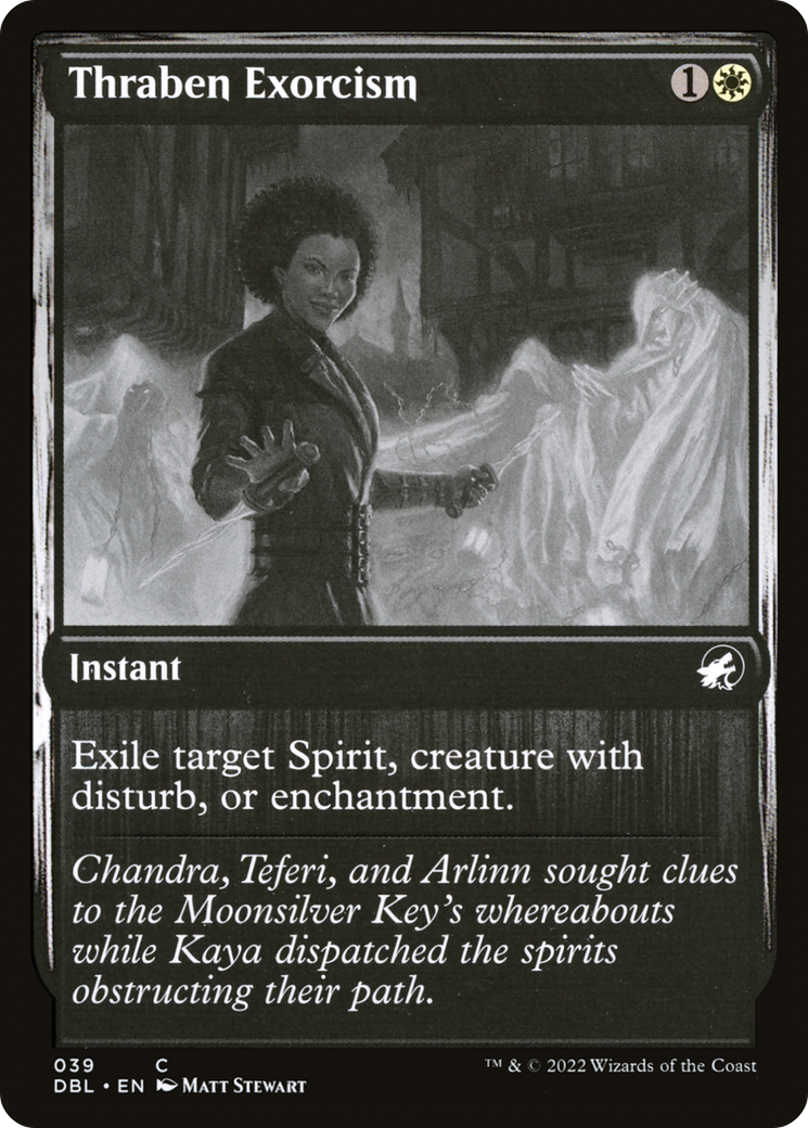 Thraben Exorcism (DBL-039) - Innistrad: Double Feature - Premium MTG Single from Wizards of the Coast - Just $0.08! Shop now at Game Crave Tournament Store