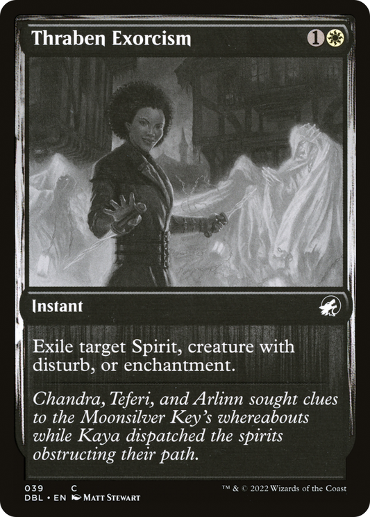 Thraben Exorcism (DBL-039) - Innistrad: Double Feature - Premium MTG Single from Wizards of the Coast - Just $0.08! Shop now at Game Crave Tournament Store