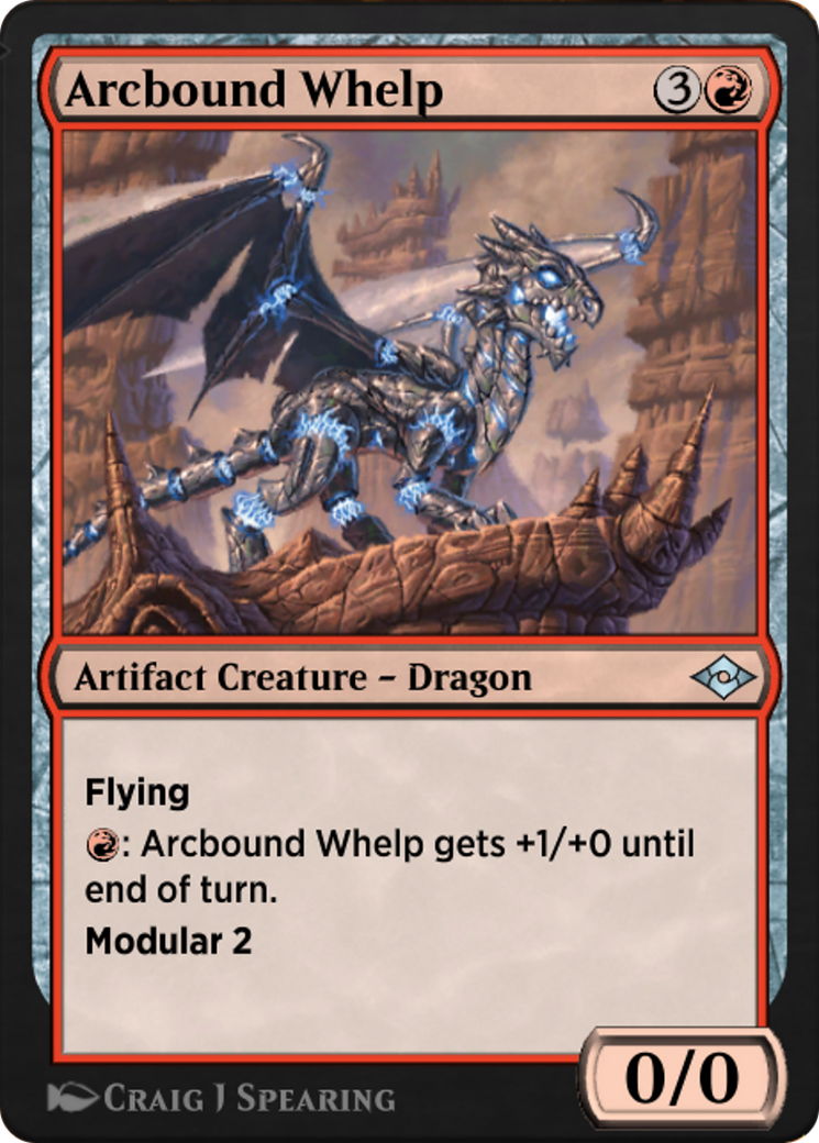 Arcbound Whelp (J21-410) - Jumpstart: Historic Horizons - Premium MTG Single from Wizards of the Coast - Just $0! Shop now at Game Crave Tournament Store