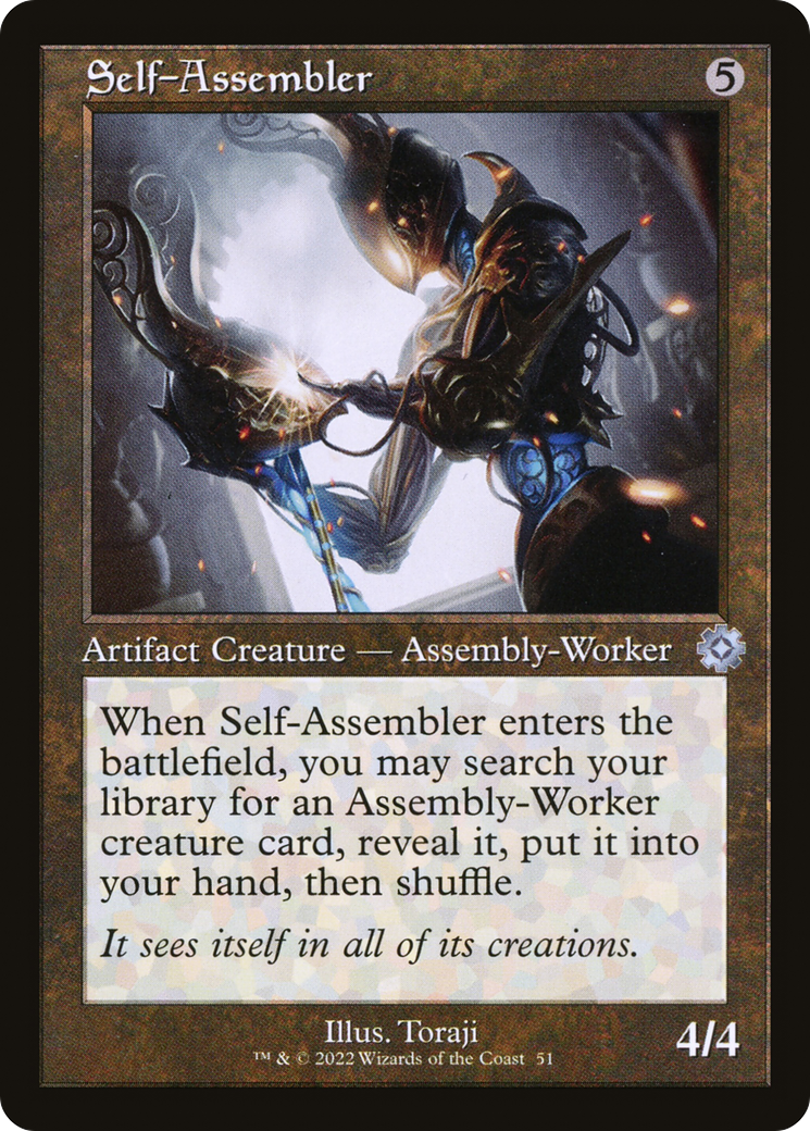 Self-Assembler (BRR-051) - The Brothers' War Retro Artifacts - Premium MTG Single from Wizards of the Coast - Just $0.08! Shop now at Game Crave Tournament Store