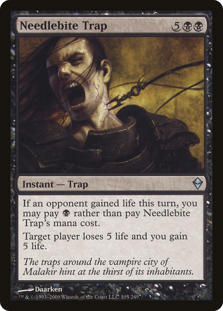 Needlebite Trap (ZEN-105) - Zendikar - Premium MTG Single from Wizards of the Coast - Just $0.08! Shop now at Game Crave Tournament Store