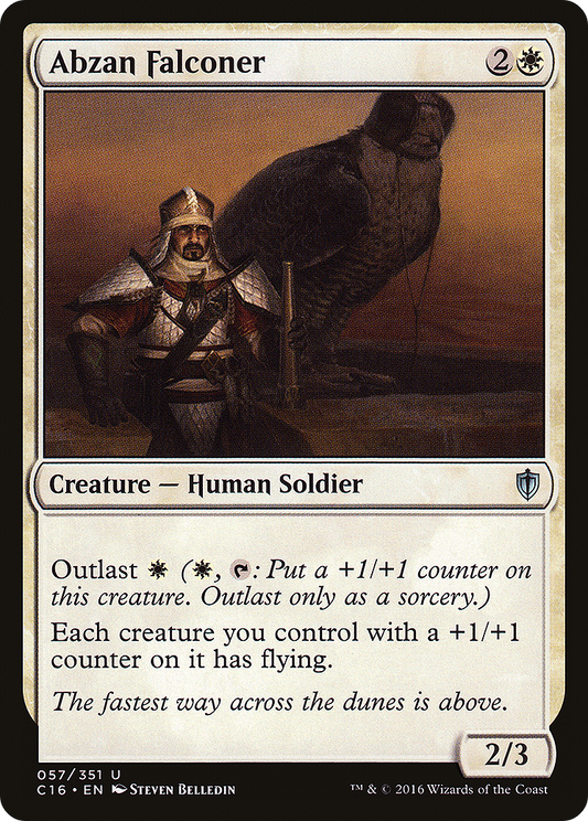 Abzan Falconer (C16-057) - Commander 2016 - Premium MTG Single from Wizards of the Coast - Just $0.08! Shop now at Game Crave Tournament Store