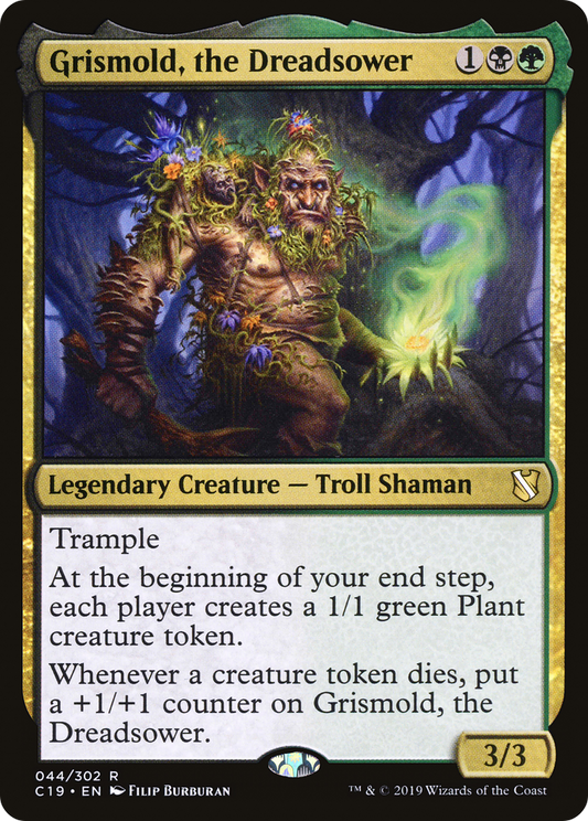 Grismold, the Dreadsower (C19-044) - Commander 2019 - Premium MTG Single from Wizards of the Coast - Just $0.40! Shop now at Game Crave Tournament Store