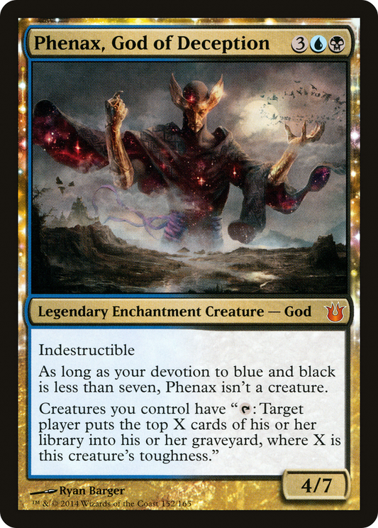 Phenax, God of Deception (BNG-152) - Born of the Gods: (nyxtouched) - Premium MTG Single from Wizards of the Coast - Just $7.40! Shop now at Game Crave Tournament Store