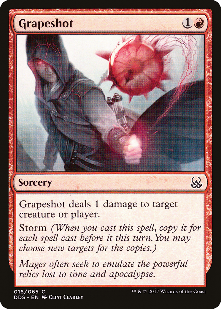 Grapeshot (DDS-016) - Duel Decks: Mind vs. Might - Premium MTG Single from Wizards of the Coast - Just $0.23! Shop now at Game Crave Tournament Store