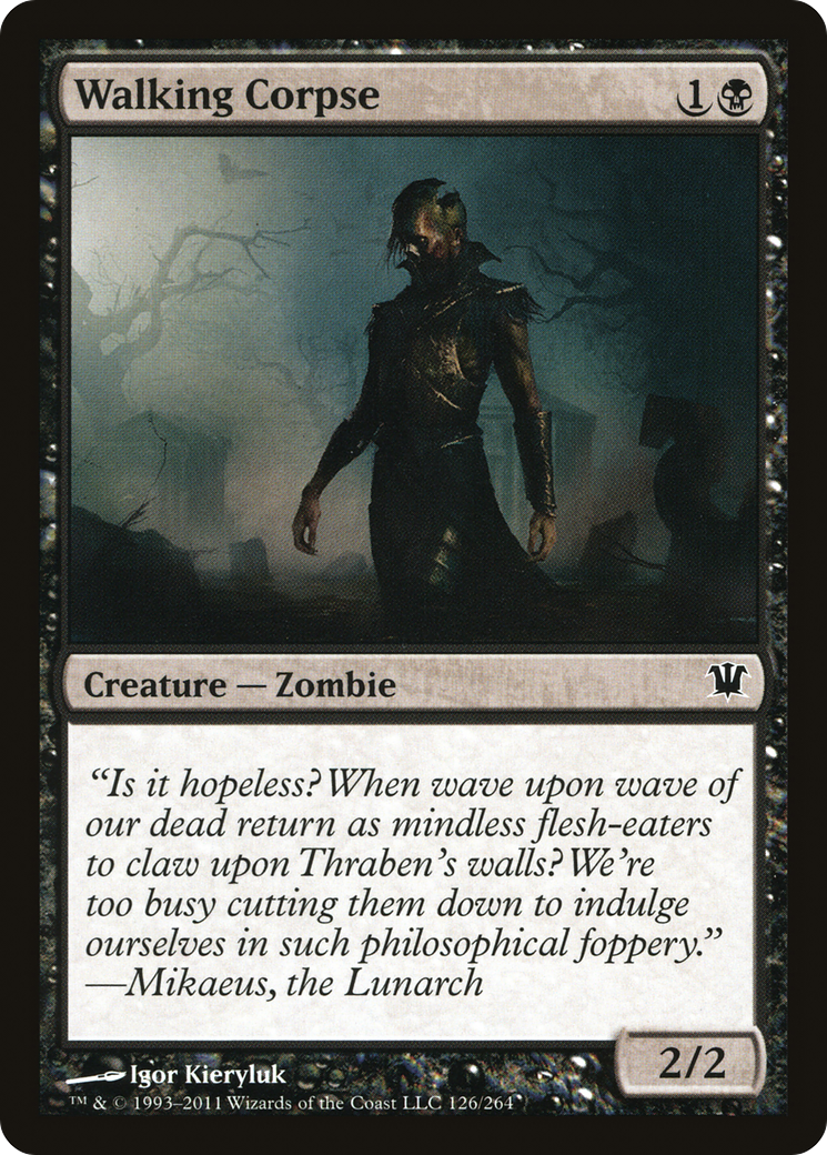 Walking Corpse (ISD-126) - Innistrad Foil - Premium MTG Single from Wizards of the Coast - Just $0.55! Shop now at Game Crave Tournament Store