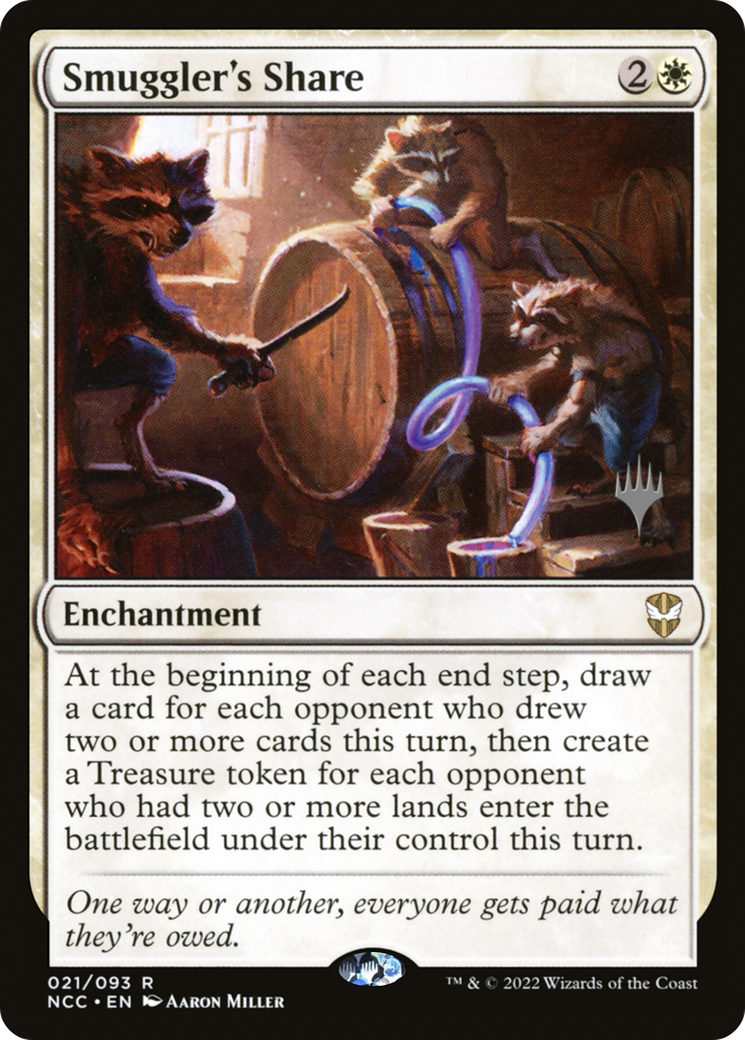 Smuggler's Share (PNCC-21P) - New Capenna Commander Promos Foil - Premium MTG Single from Wizards of the Coast - Just $8.03! Shop now at Game Crave Tournament Store
