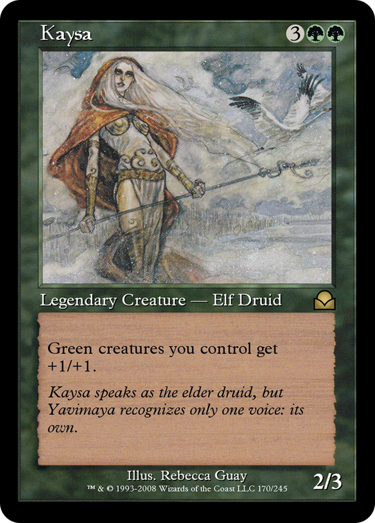 Kaysa (ME2-170) - Masters Edition II - Premium MTG Single from Wizards of the Coast - Just $0! Shop now at Game Crave Tournament Store