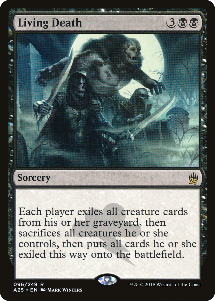 Living Death (A25-096) - Masters 25 - Premium MTG Single from Wizards of the Coast - Just $0.52! Shop now at Game Crave Tournament Store