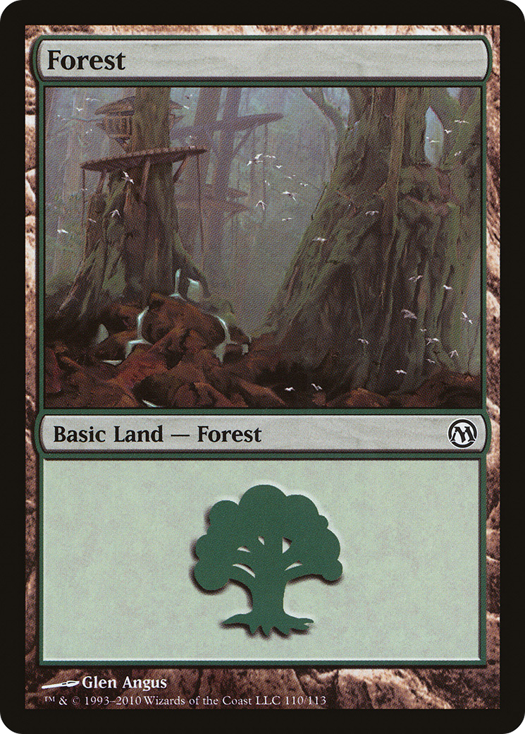 Forest (DPA-110) - Duels of the Planeswalkers - Premium MTG Single from Wizards of the Coast - Just $0.08! Shop now at Game Crave Tournament Store