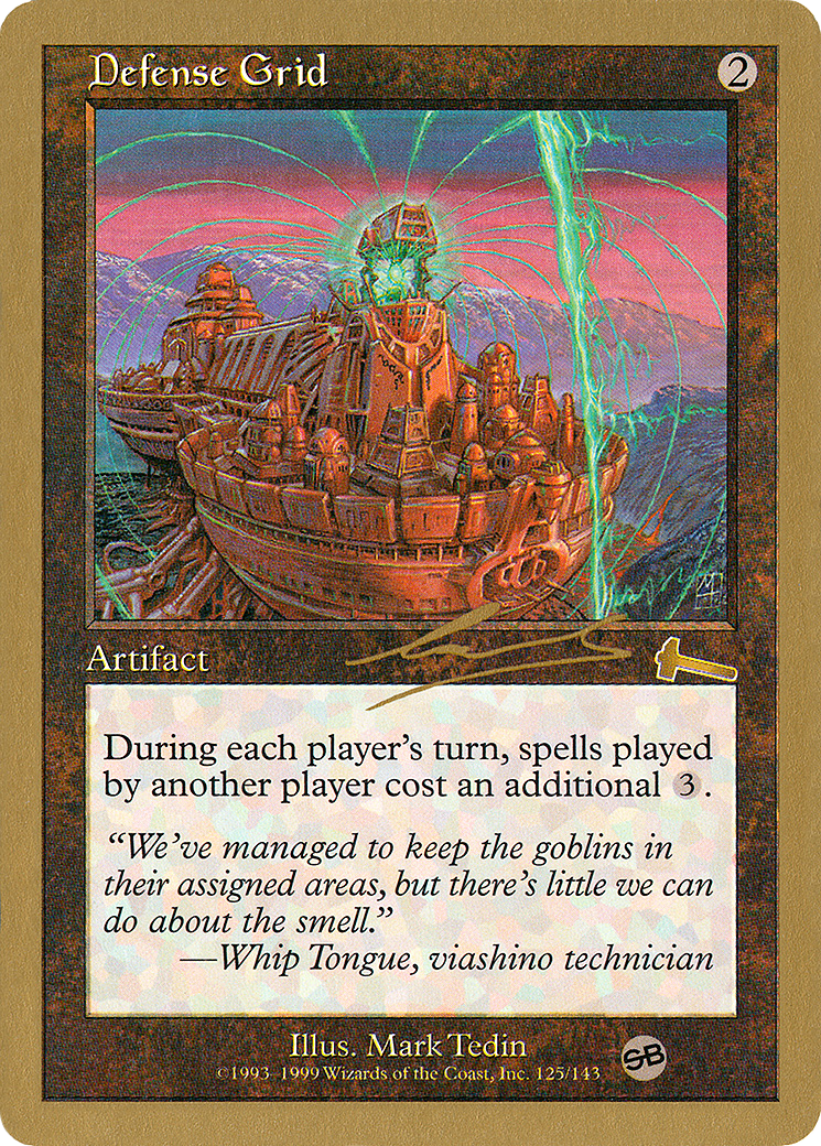 Defense Grid (WC00-NL125SB) - World Championship Decks 2000 - Premium MTG Single from Wizards of the Coast - Just $7.78! Shop now at Game Crave Tournament Store